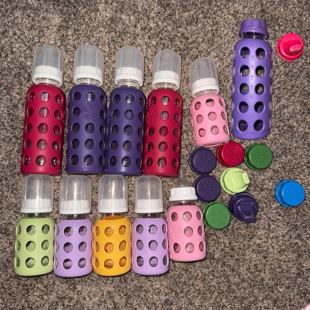 Life factory glass bottles